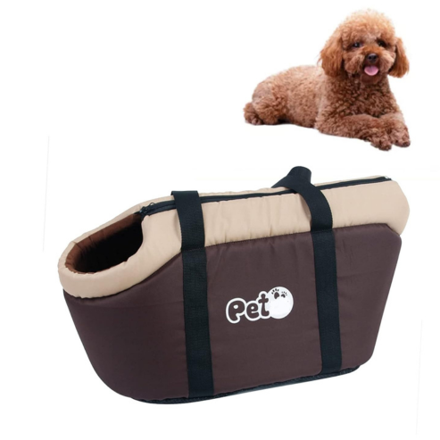 Sac de Transport pour Chien avec Bandoulière Portable, Confort Pliable et Facile à Transporter