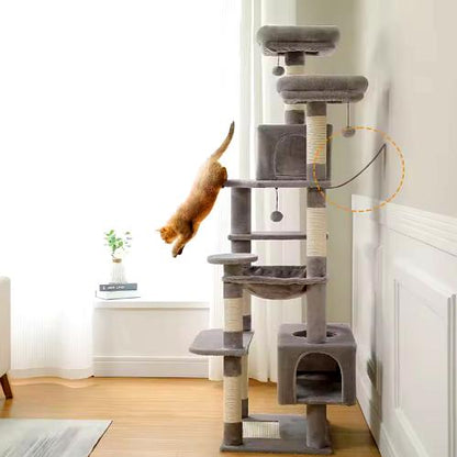 Arbre à Chat XXL – Stabilité, Confort et Design pour Grands Chats